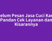Sebelum Pesan Jasa Cuci Karpet Pandan Cek Layanan dan Kisarannya