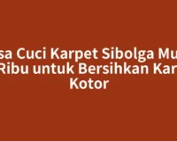 Jasa Cuci Karpet Sibolga Mulai 50 Ribu untuk Bersihkan Karpet Kotor