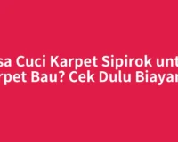 Jasa Cuci Karpet Sipirok untuk Karpet Bau? Cek Dulu Biayanya