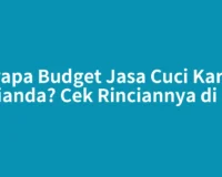 Berapa Budget Jasa Cuci Karpet Kalianda? Cek Rinciannya di Sini